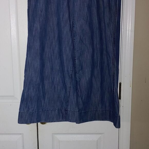 Drama  jean denium jacket and wide leg jean set  NWOT - Picture 4 of 12